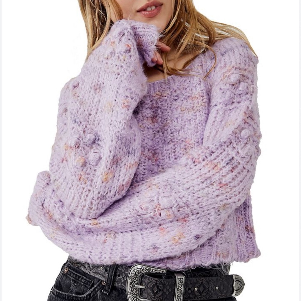 32. Free People Sunset Cloud Sweater